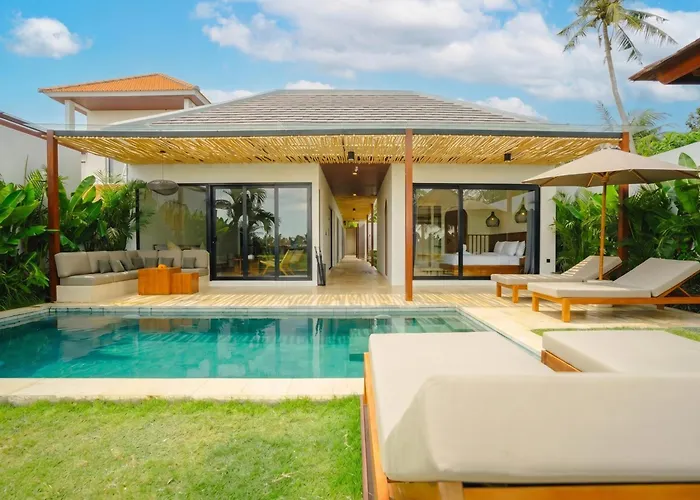 3br With Rice Field View & Private Pool Near Canggu * Denpasar
