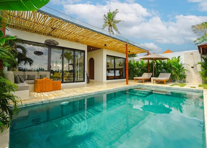 3br With Rice Field View & Private Pool Near Canggu * Denpasar