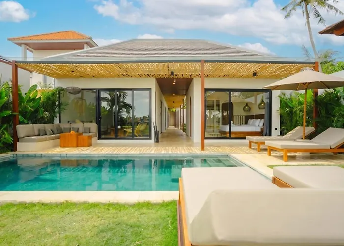 3br With Rice Field View & Private Pool Near Canggu * Denpasa
