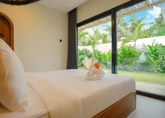 Vakantiehuis 3br With Rice Field View & Private Pool Near Canggu *
