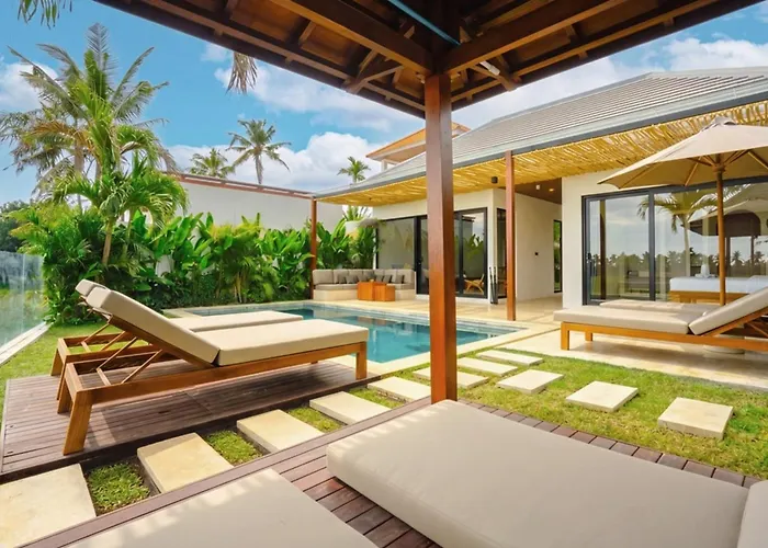 Vakantiehuis 3br With Rice Field View & Private Pool Near Canggu Denpasa