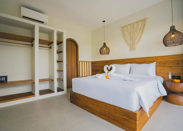 Hébergement de vacances 3br With Rice Field View & Private Pool Near Canggu *
