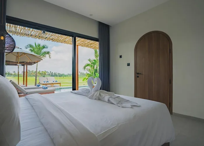 3br With Rice Field View & Private Pool Near Canggu Vakantiehuis Denpasa