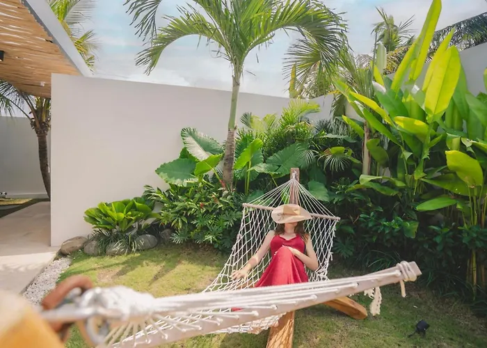 Hébergement de vacances 3br With Rice Field View & Private Pool Near Canggu *